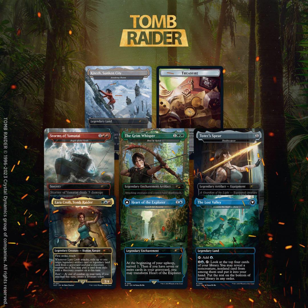 MTG【未開封BOX】SECRET LAIR X TOMB RAIDER Magic the Gathering: Secret Lair x Tomb Raider - FOIL – Shopville