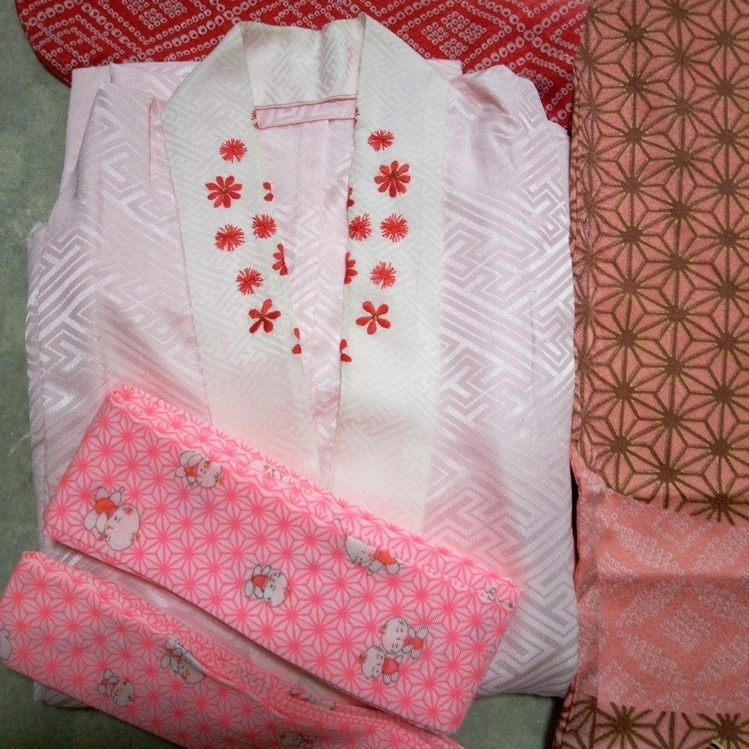 美品【七五三7歳用～ハーフ成人式】振袖フルセット