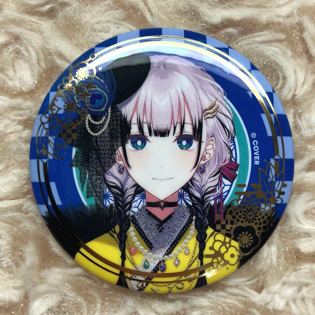 パヴォリア・レイネ ホロライブ 箔押し缶バッジ 正月衣装 缶バッジ