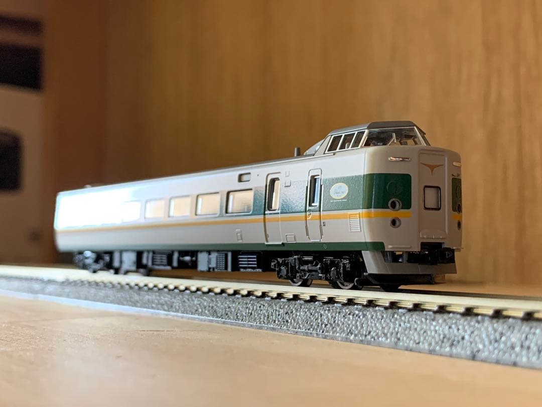 KATO 381系 やくも リニューアル編成 基本+増結+増結編成走行対応