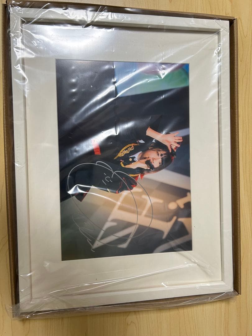来栖りん 直筆サイン入りA4額装写真セット 26時のマスカレイドラブライブ