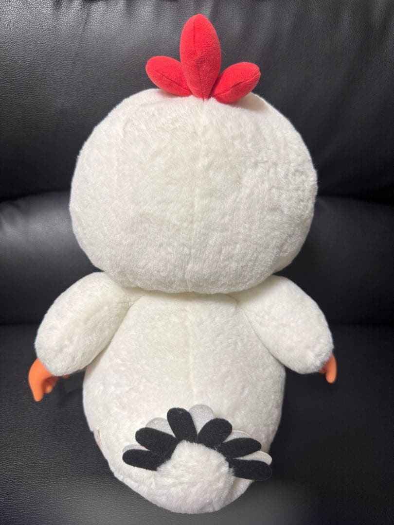 モンチッチ鶏の帽子のぬいぐるみLサイズ