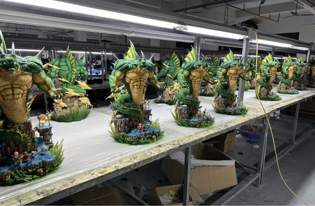 ドラゴンボール 神龍 ガレキ ガレージキット スタチュー X④