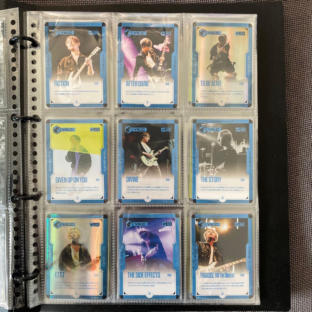 coldrain トレカ コンプリートセット - メルカリ