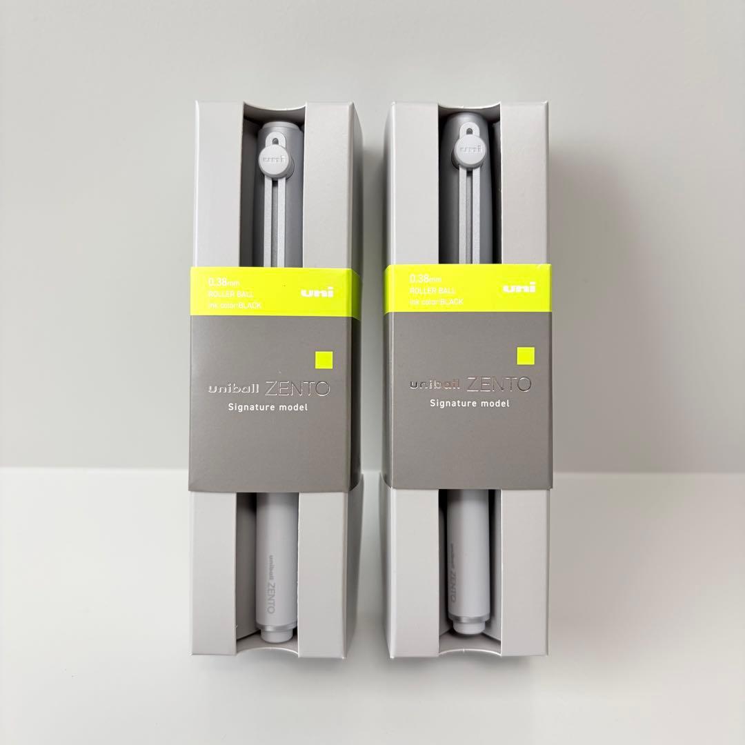 uniball ZENTO ユニボールゼント シグニチャーモデル 0.38 2本 - メルカリ
