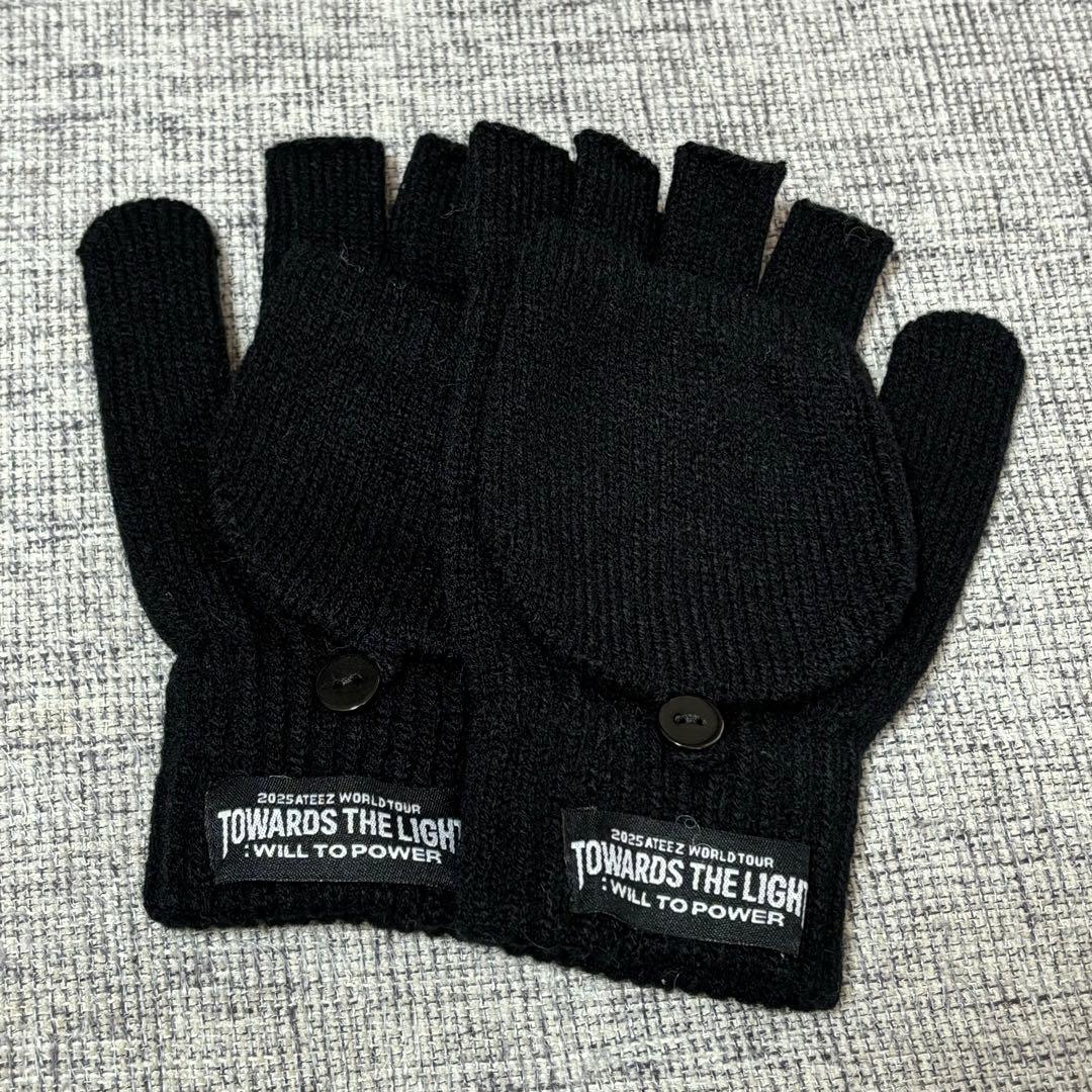 ATEEZ ヨーロッパ 限定 MD MITO イヤーマフ 耳あて 手袋セット①