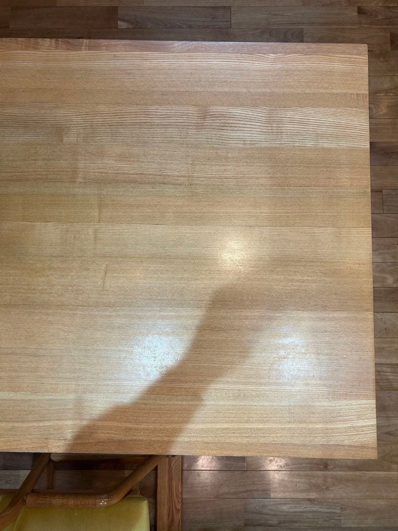 無印良品　希少廃盤　ダイニングテーブル　タモ材
