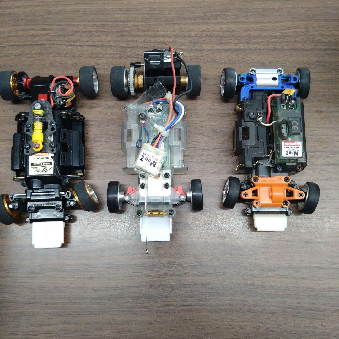 ミニッツ　ラジコンカー6台とバイク、ホイールセット