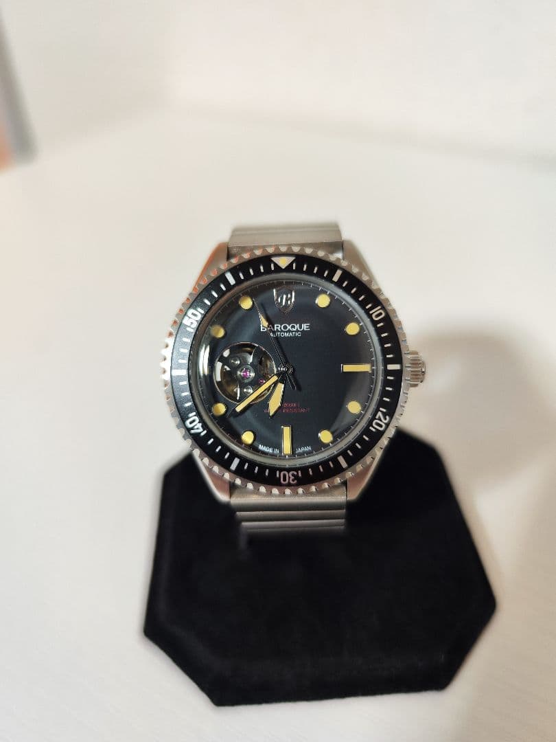 Bamiki専用バロック BA3005S-02BR ダイバーズ 自動巻き 腕時計