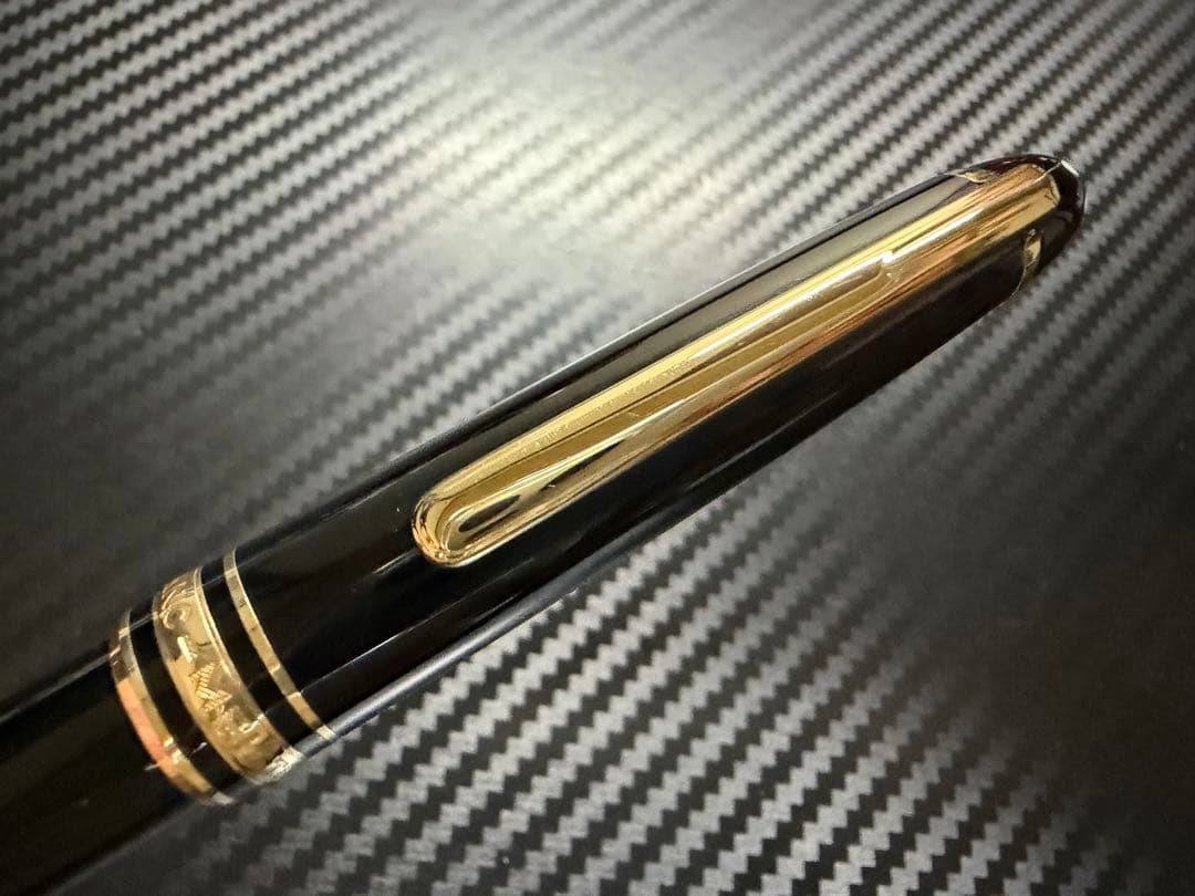 モンブラン マイスターシュテュック 144 ブラック 中白 EF 極細字 万年筆