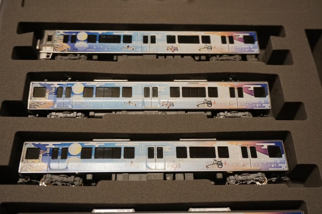 KATO 225系 びわこおおつ紫式部とれいん ラッピング仕様 6両