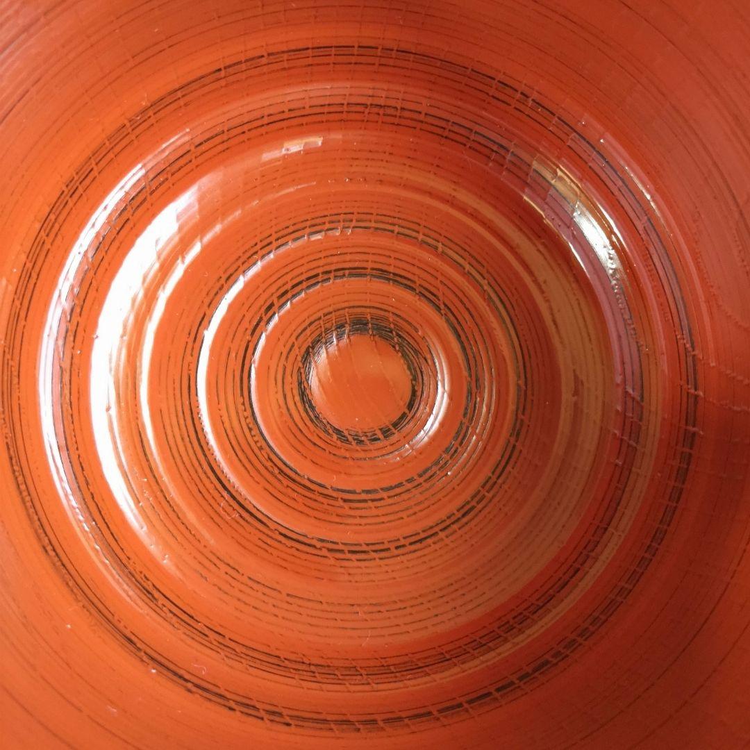 新品　漆器のアソベ　根来塗　合鹿椀　腰高椀 大椀　丼　雑煮椀　山中漆器　５客箱入