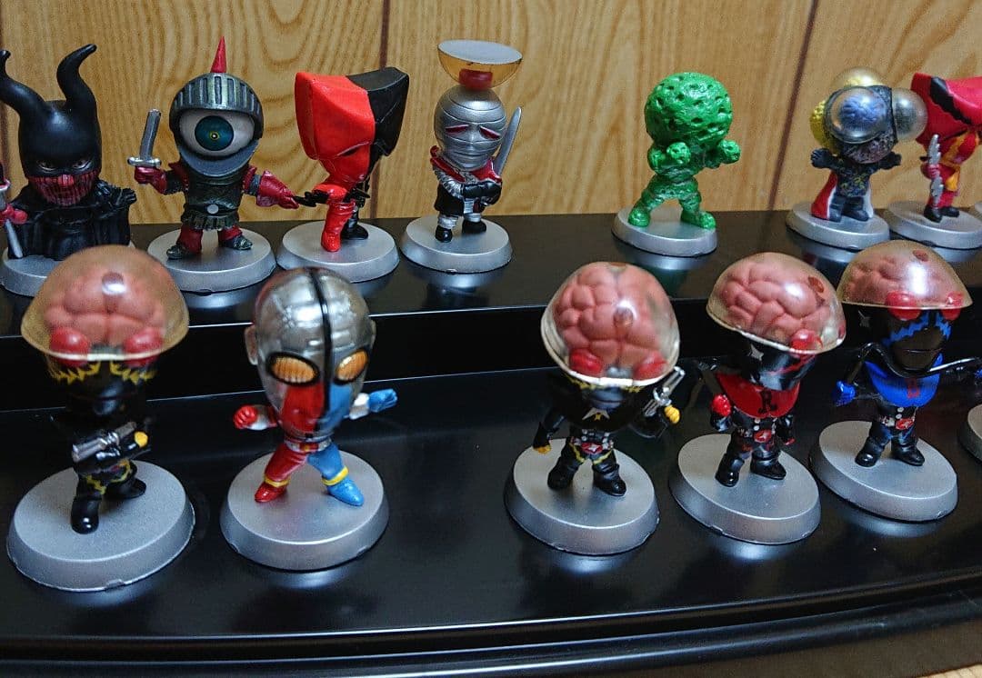 特撮ヒーローズ 人造人間キカイダー 16体セット ケース・ミニブック付き