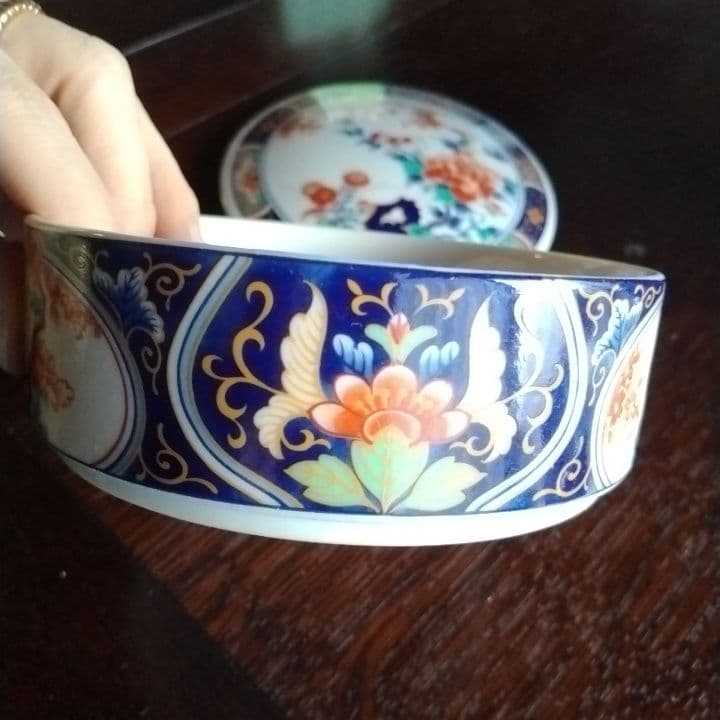 ★超豪華★美品★有田焼★蓋付き食器★縁起良絵柄★アクセサリー入れ★小物入れ★