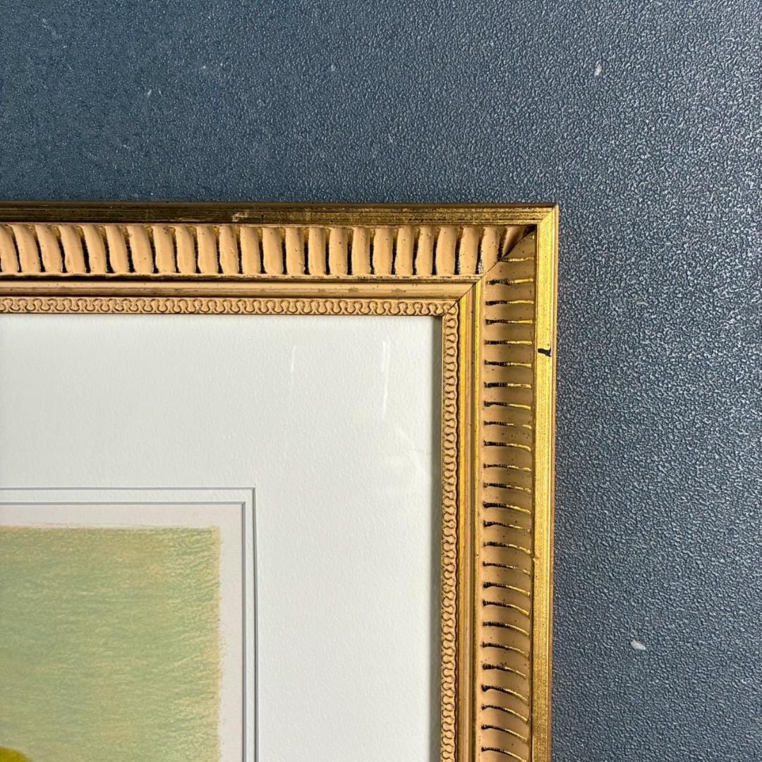 美品 ピエール・ボンコンパン「レモンのある静物」リトグラフ 直筆