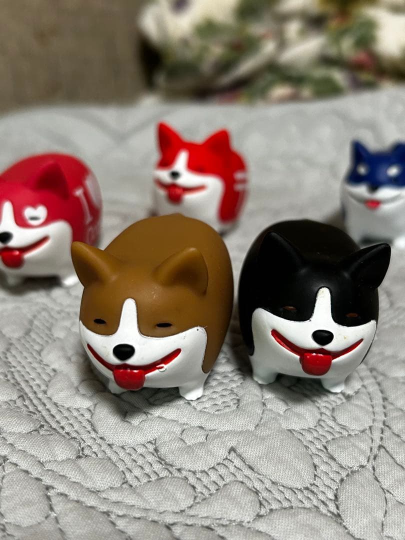 コーギー　柴犬　フィギュア　一式　ガチャポン　景品