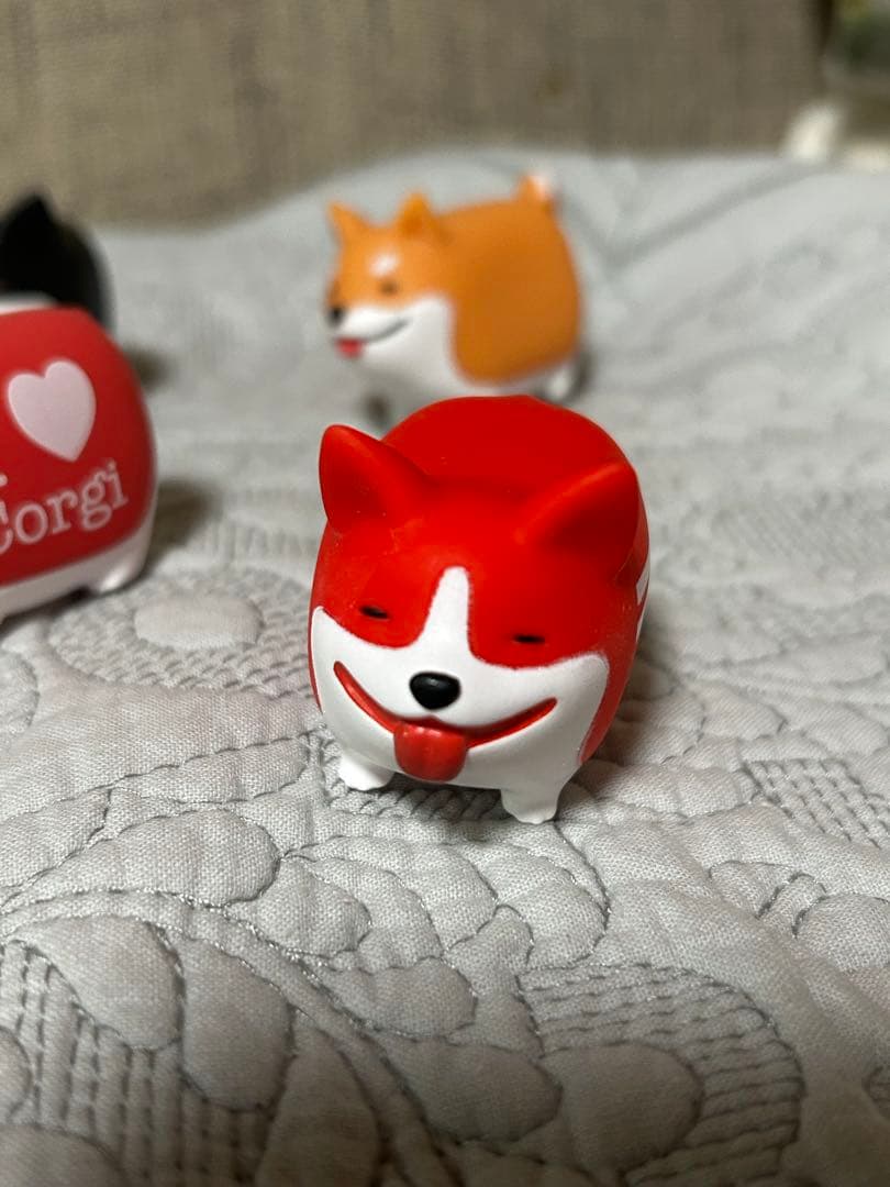 コーギー　柴犬　フィギュア　一式　ガチャポン　景品