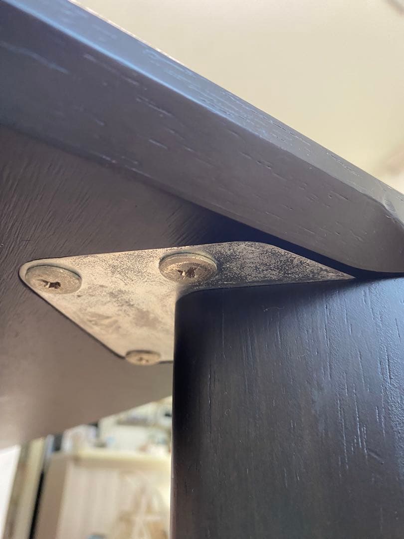 カリモクチターノ　ダイニングテーブル ダークブラウン 150x85㎝ 高さ69㎝