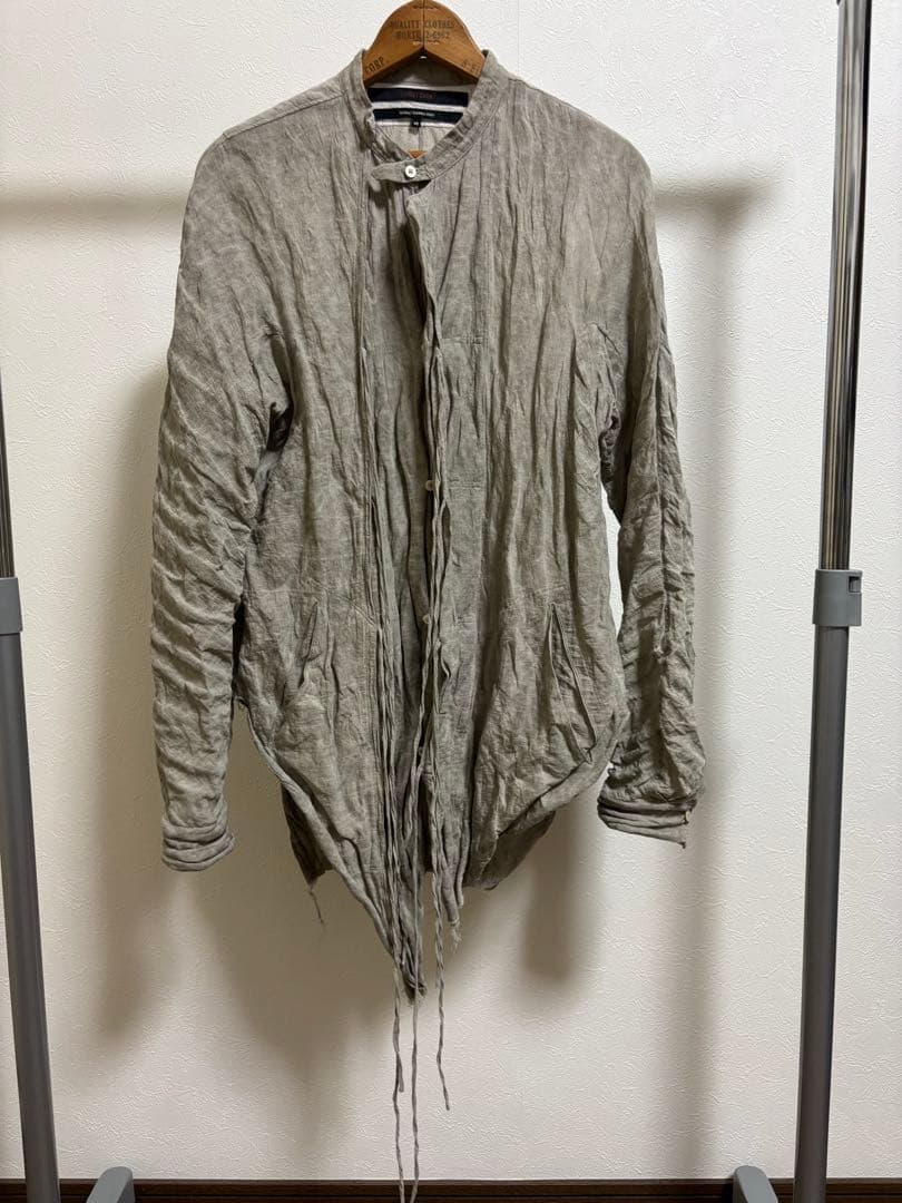 合馬公式アカウント bergfabel バーグファベル　ストライプコート