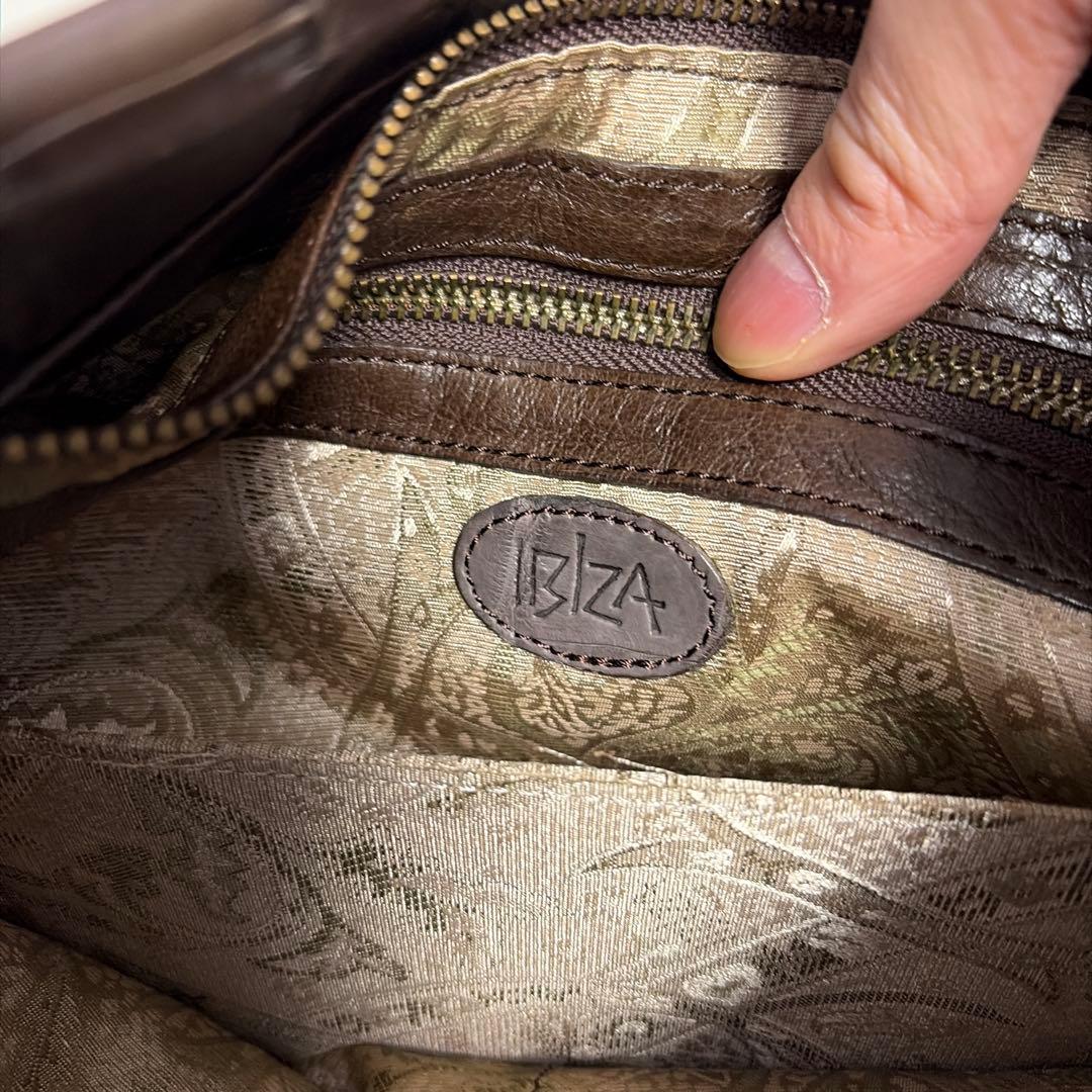 「Azumamaさん専用〜ʕ•ᴥ•ʔ」Ibiza ダークブラウン ワニ革 ショル