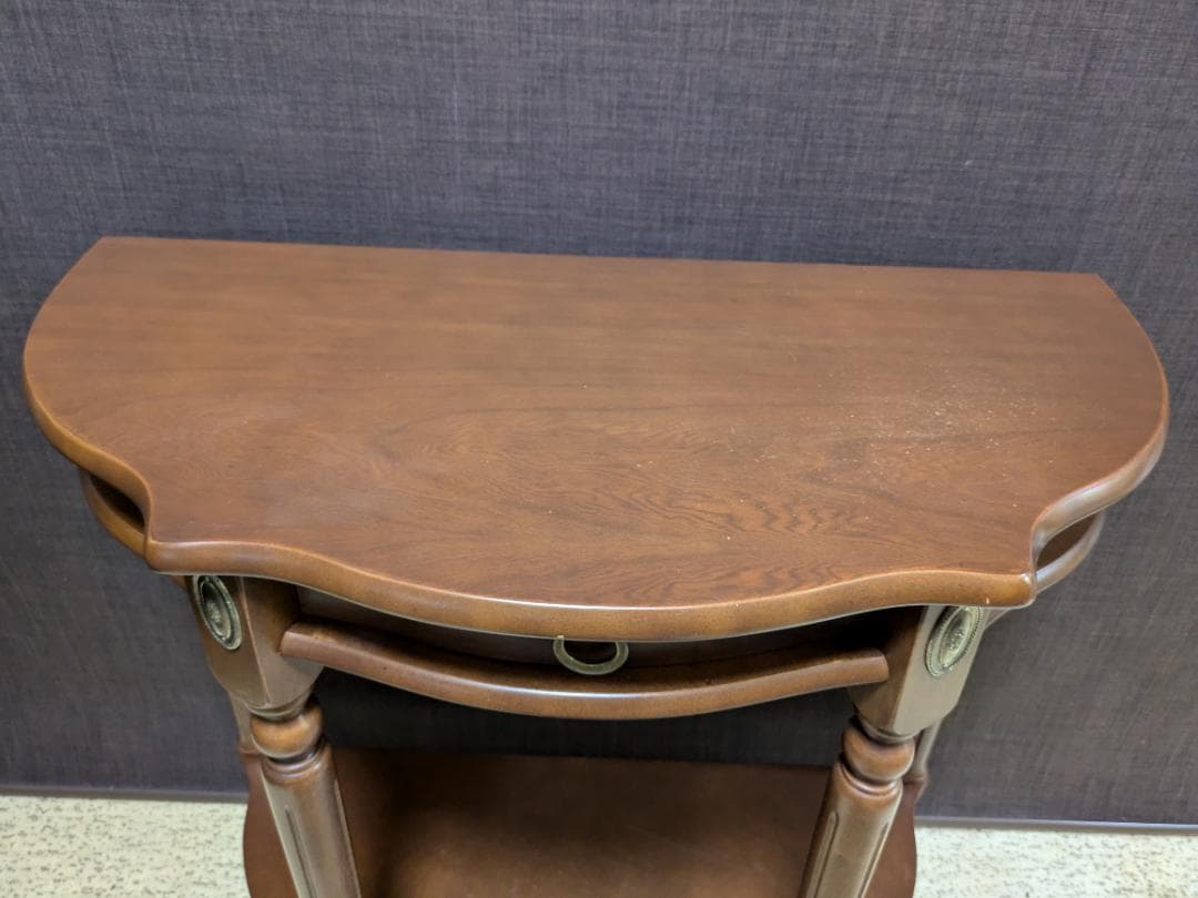 710 コンソールテーブル 猫脚 W790 D390 H760