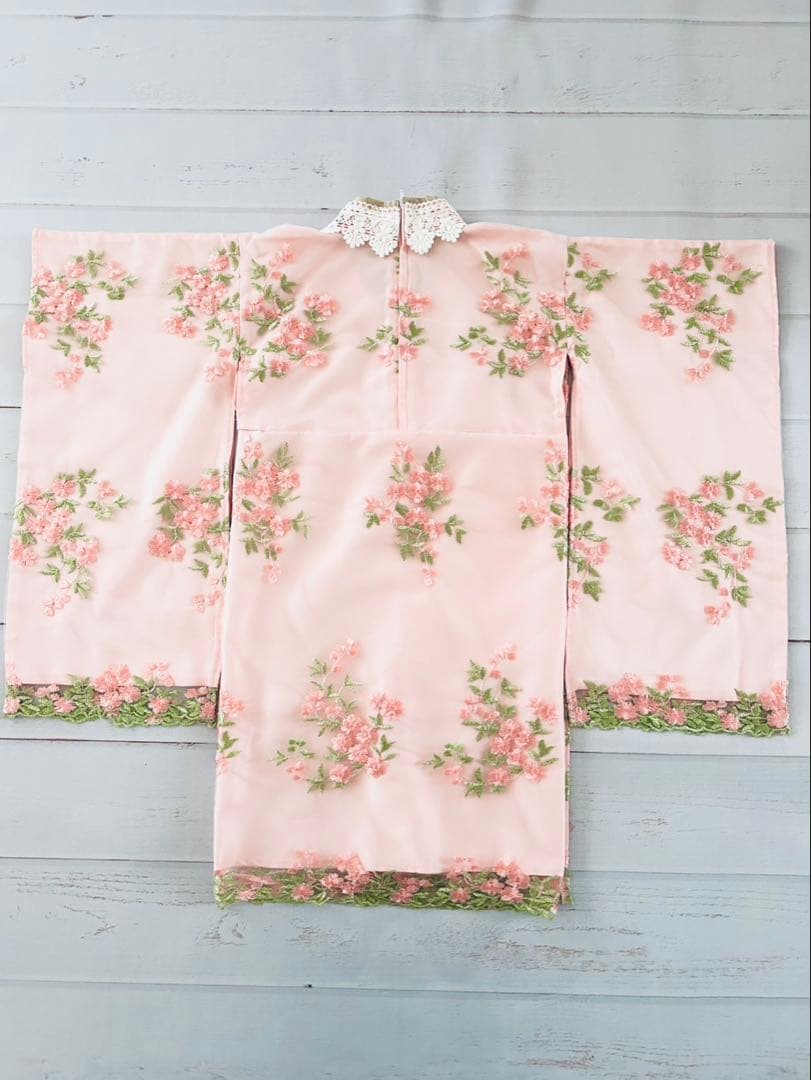 キャサリンコテージ　着物ワンピース& 被布セット＋七五三用草履スリッポン