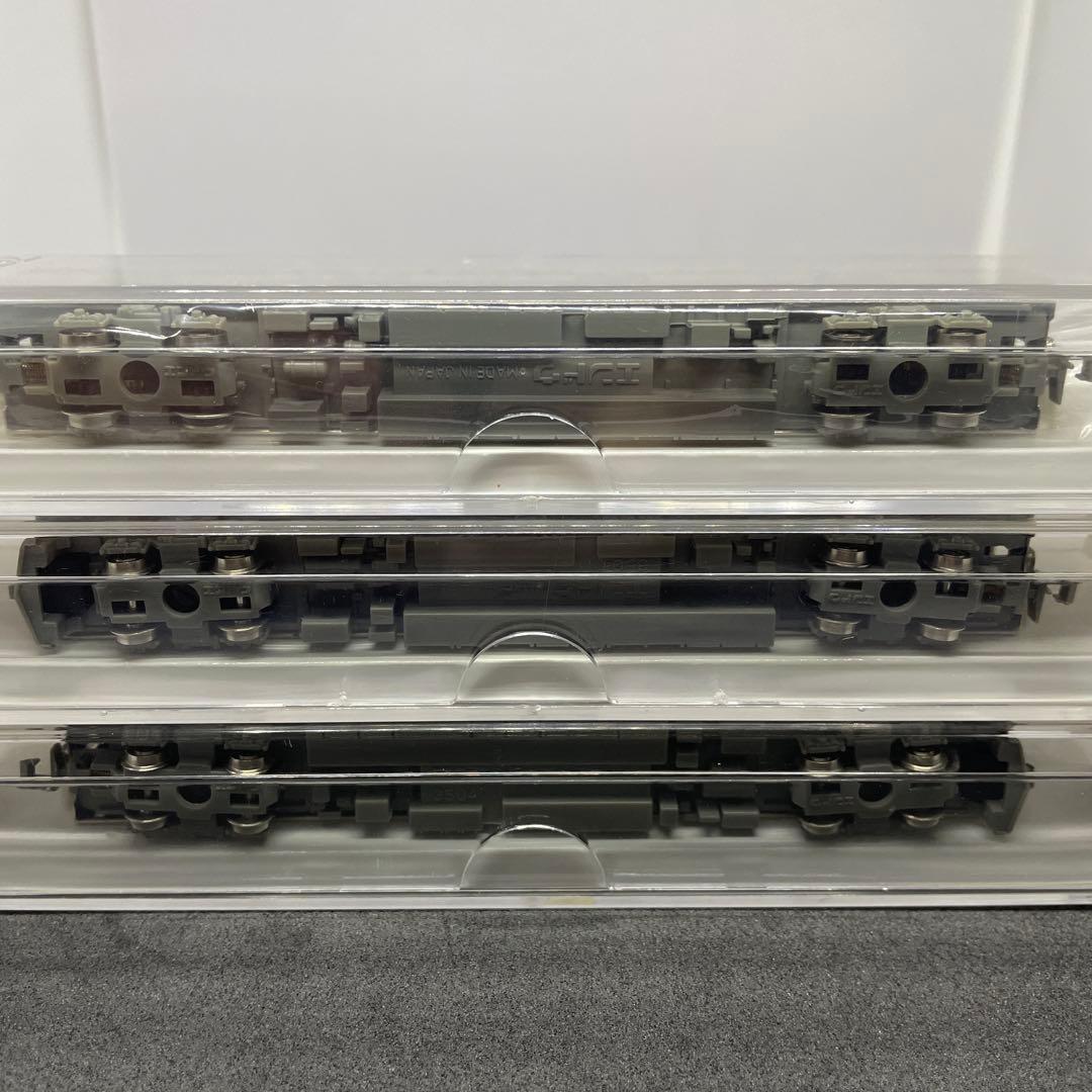 エンドウ 近鉄3000系ステンレスカ-3両ヘッドライト点灯[金属製美品