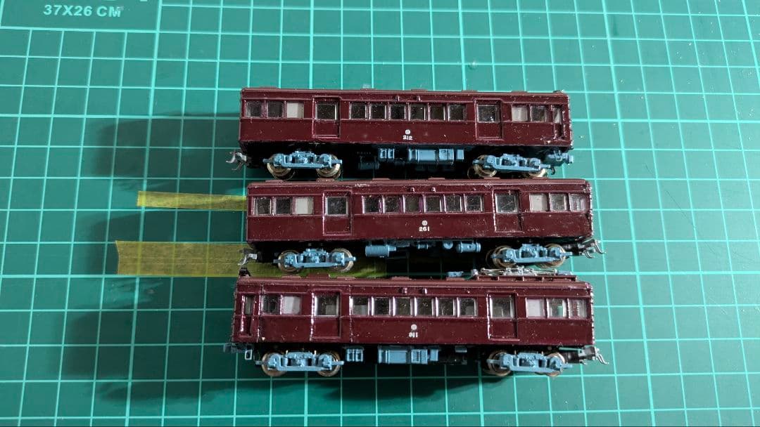 よ*ん様 京阪神急行 210系 鉄道コレクション広島電鉄1080形改造品