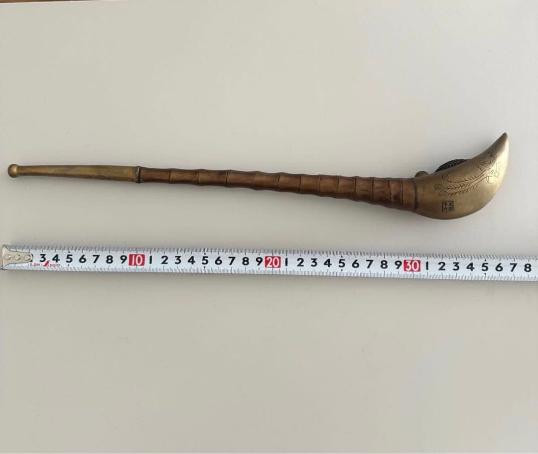 銅製 煙管 パイプ 旧蔵 銅製煙管パイプ旧蔵