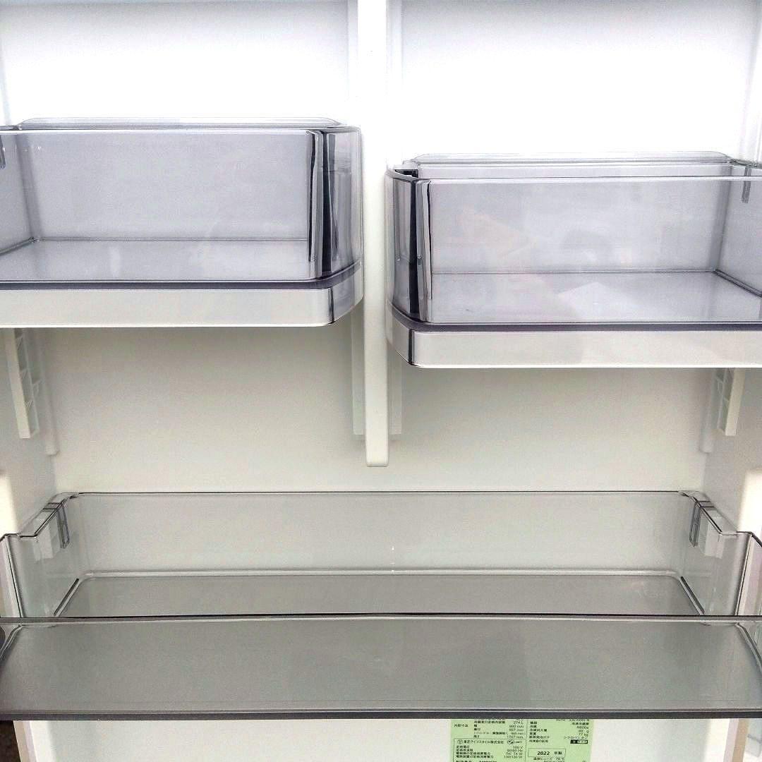 美品　東芝 　冷蔵庫 2022年製 356L GR-T36SVL(ZC)　左開き