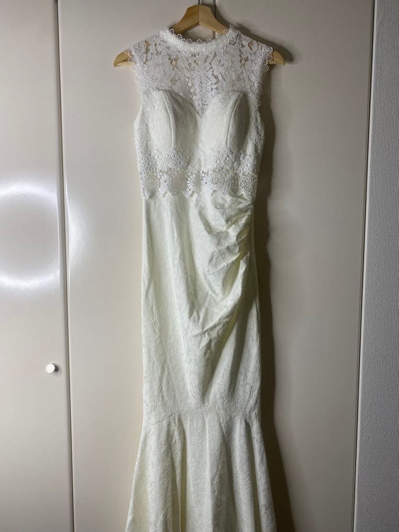 【Sugar】ホワイトレースマーメイドドレス