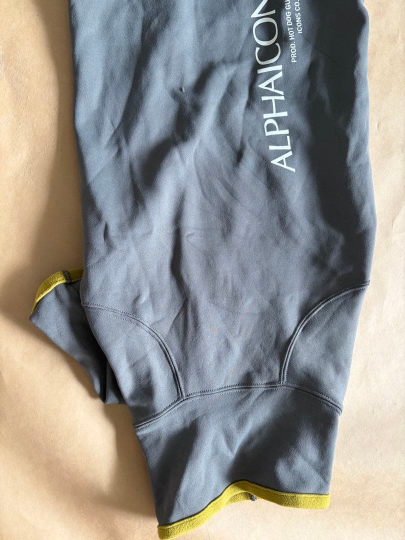 ALPHAICON アルファアイコン3L グレー/イエロー HOTDOGGARDの通販はau