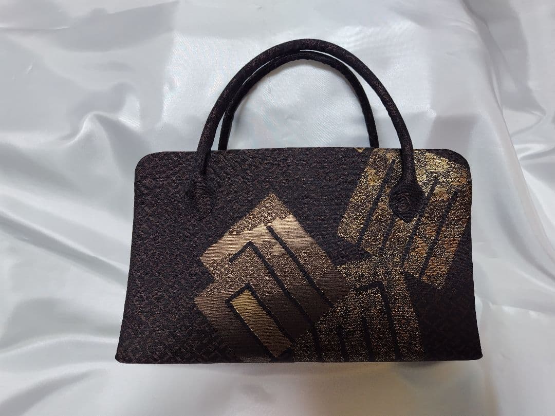 焦茶の源氏香　利休バッグ