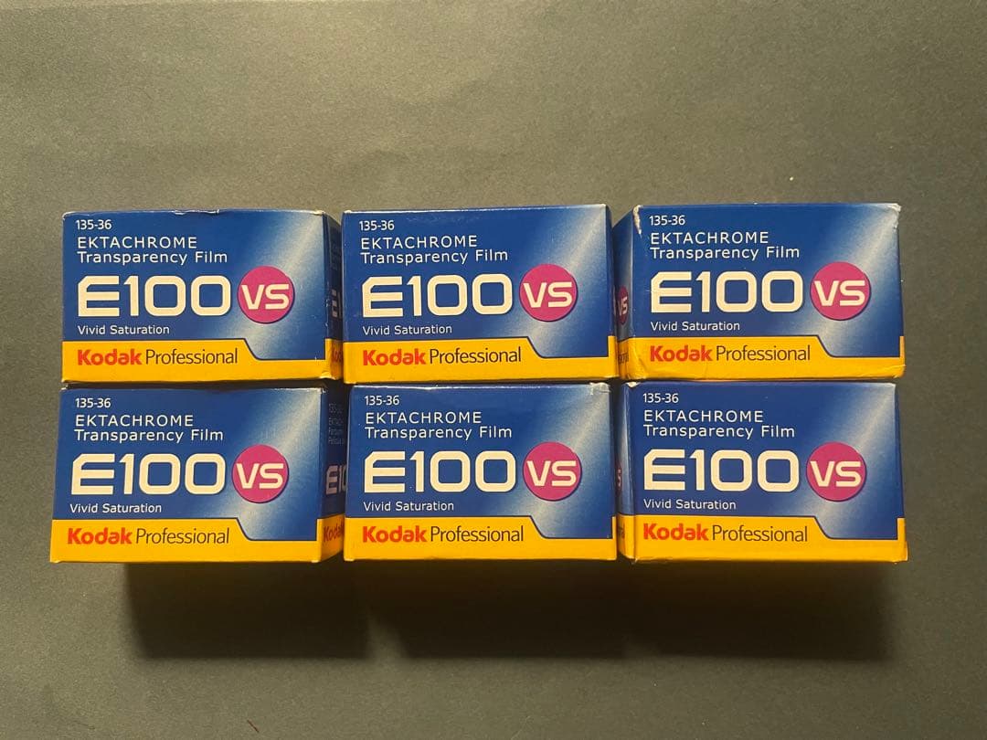 期限切れ】kodak E100 VS 6本 未使用・未開封】Kodak E100 VS 8本