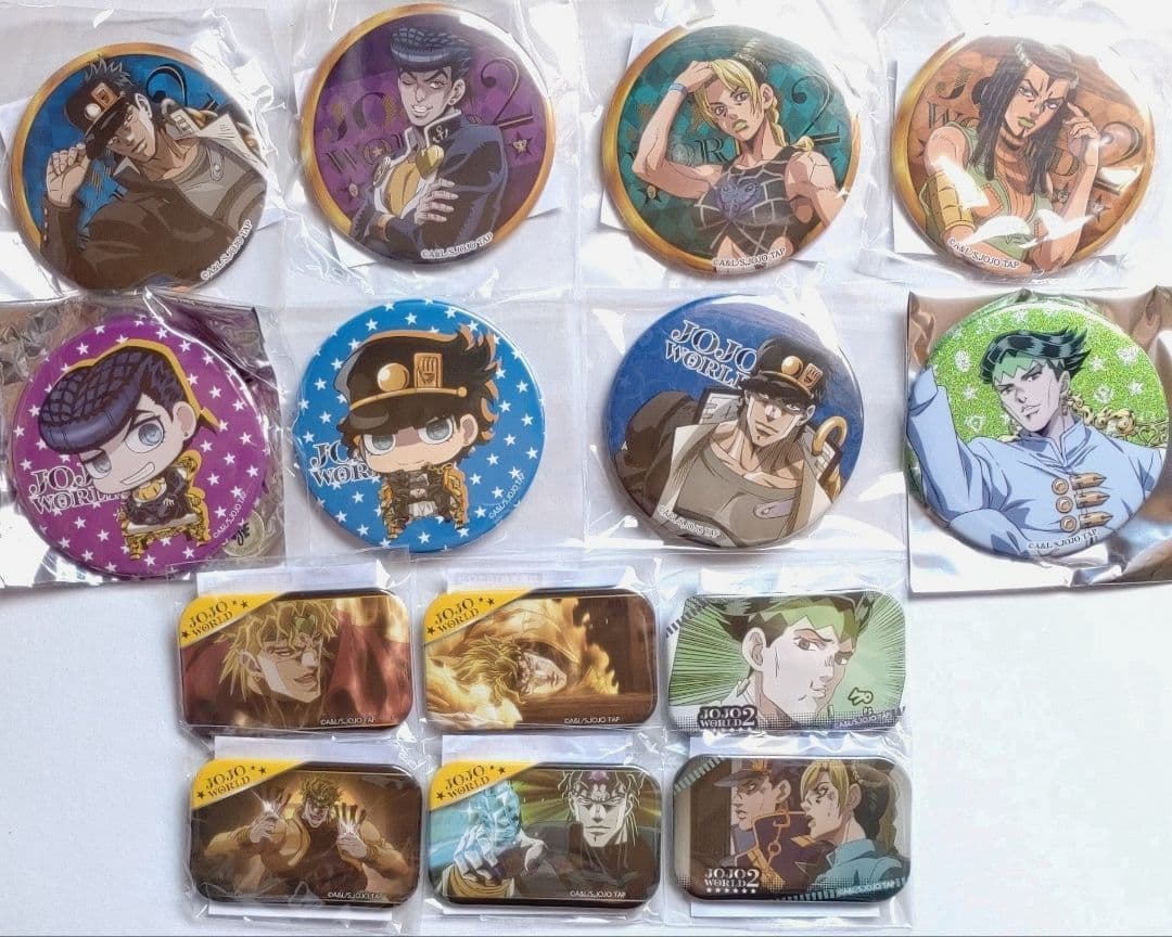 ジョジョの奇妙な冒険 缶バッジ ラバスト 等