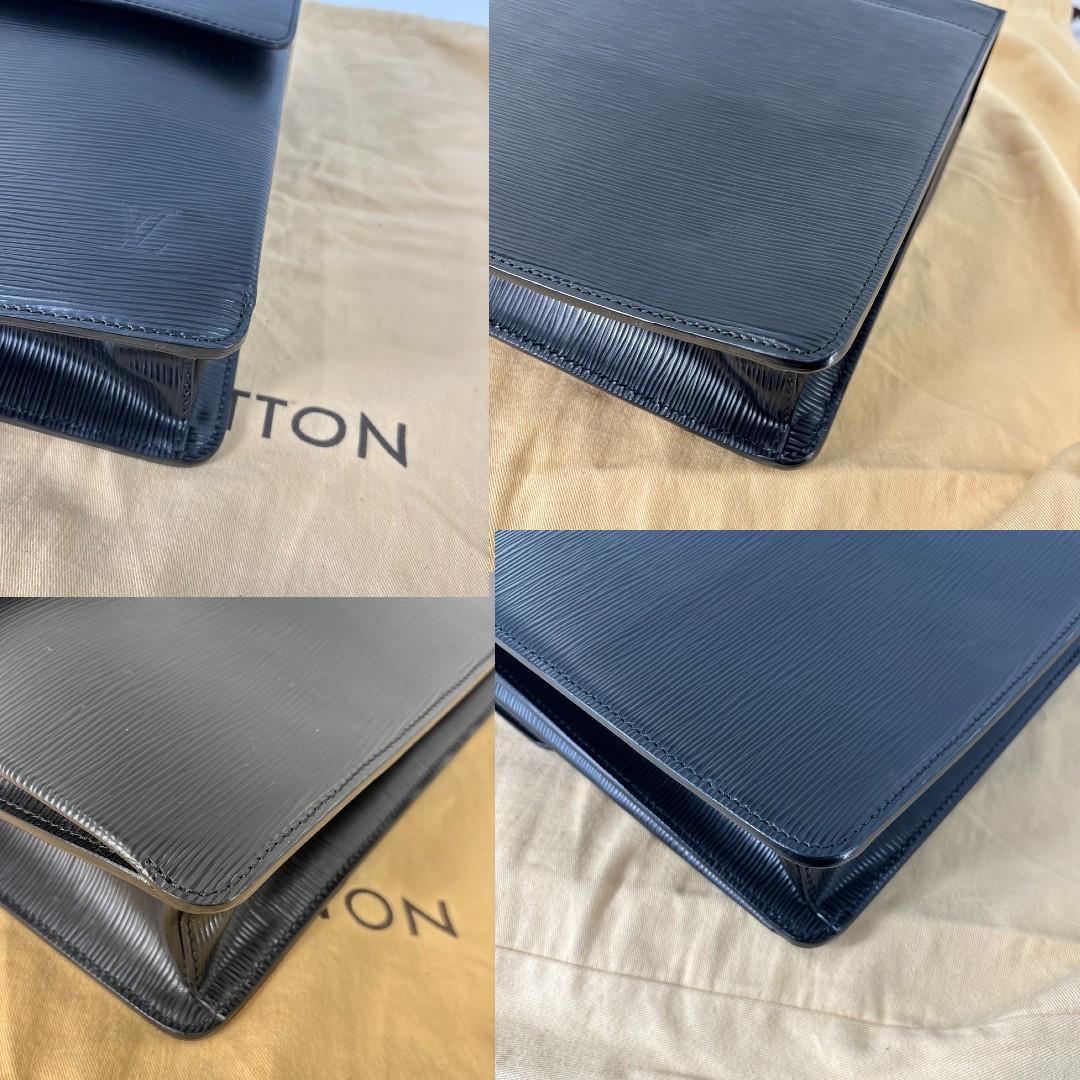 新品同様 ルイヴィトン エピ ラギート M54552 レザー ビジネス バッグ