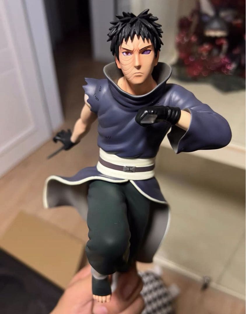 NARUTO ナルト はたけカカシ うちはオビトガレージキット スタチュー⑥