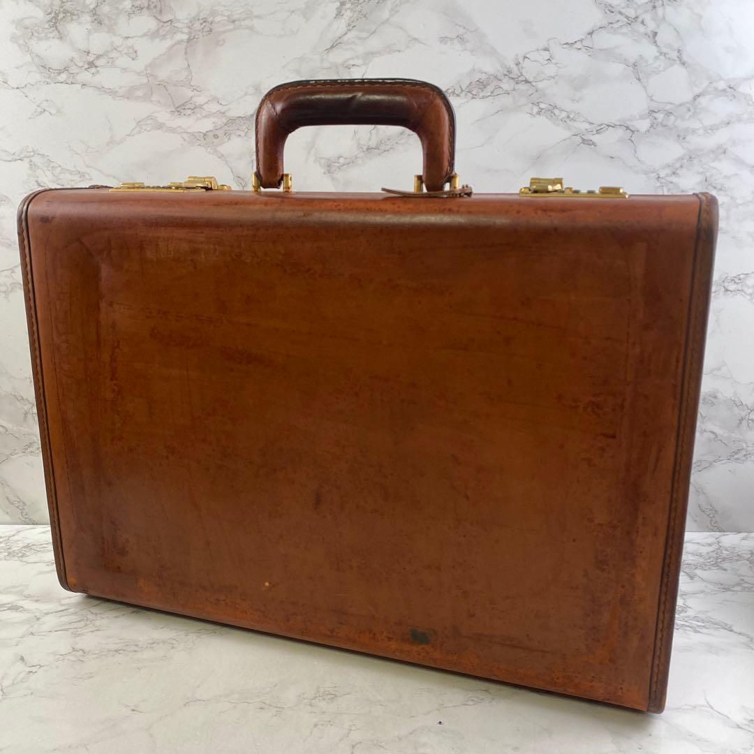 ヴィンテージ COACH コーチ 本革 レザー アンティーク トランクケース