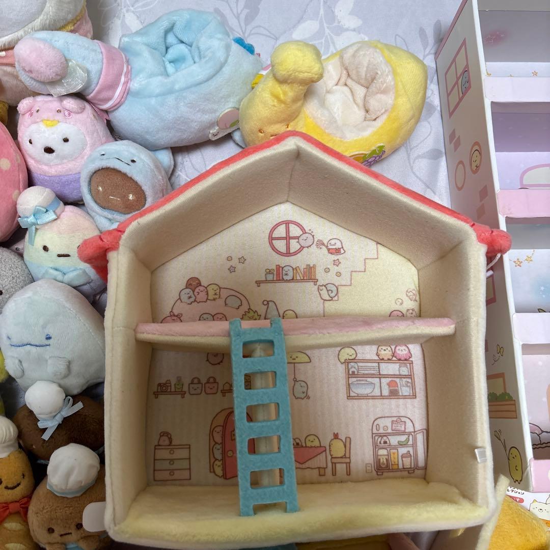 ☆すみっコぐらし ぬいぐるみ 未使用 使用済あり タグ付き有 サンエックス 手乗