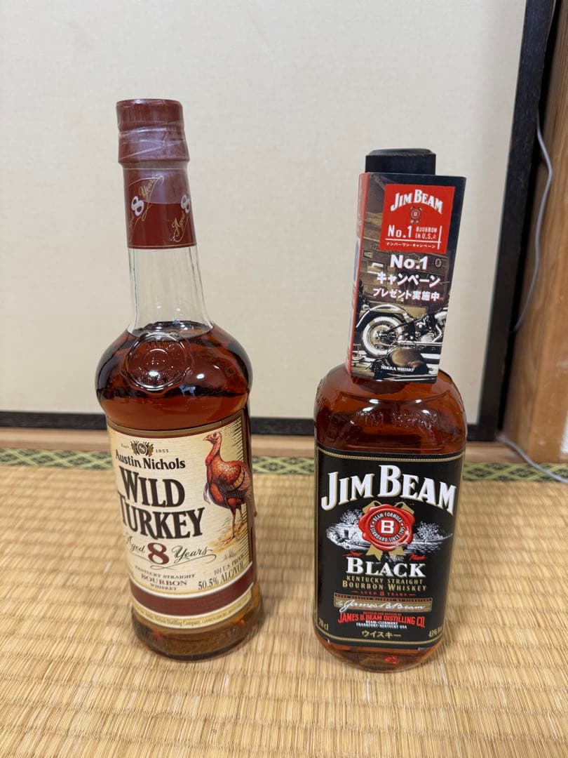 □ ジャックダニエル 旧ボトル 赤紙封印 750ml 45% 2本 □