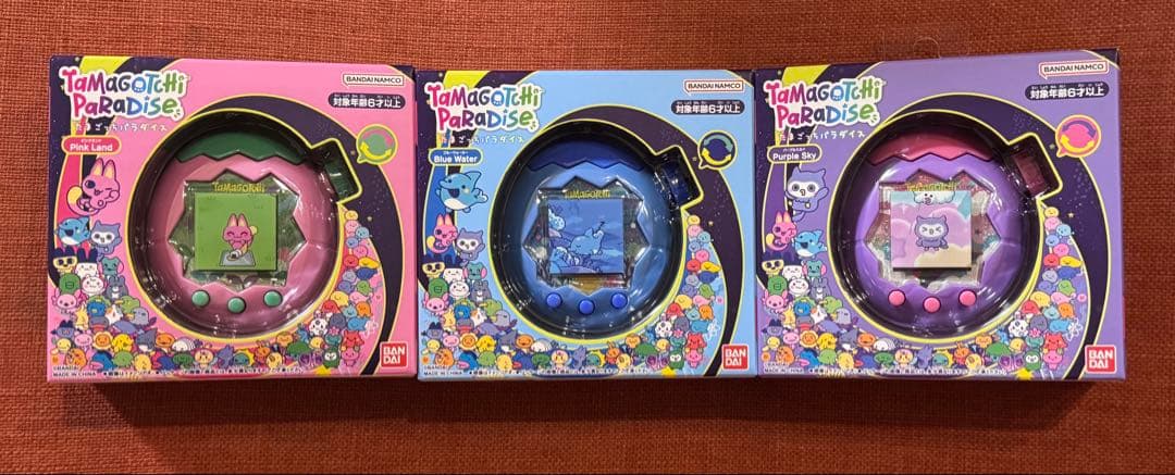 新品・未開封】3個セット たまごっちパラダイス Tamagotchi バンダイ