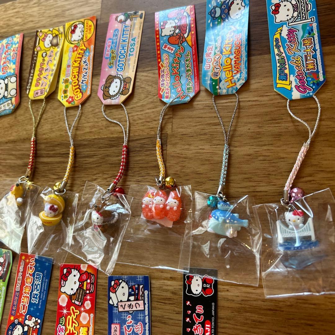 レア　ご当地キティ　ハローキティ　まとめ売り　根付　ストラップ　はろうきてぃ