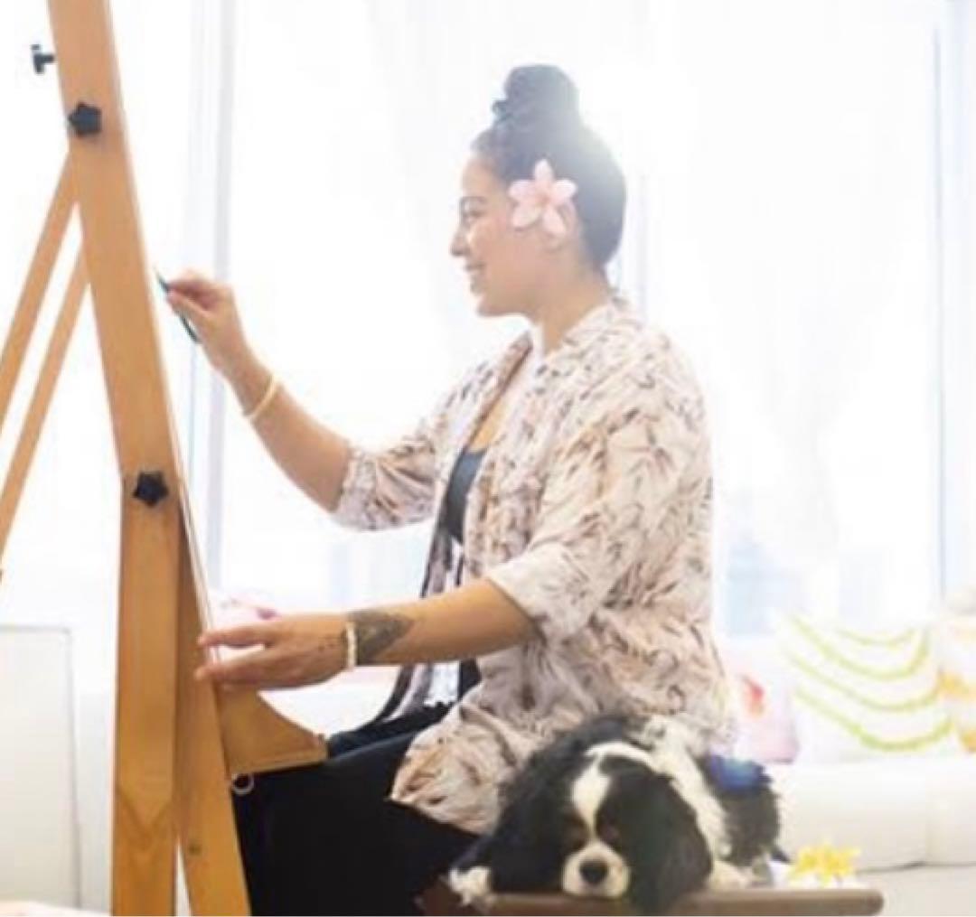 限定1点ハワイの本人から仕入れたレア版/アロハデメレ『Melia F2』額付L