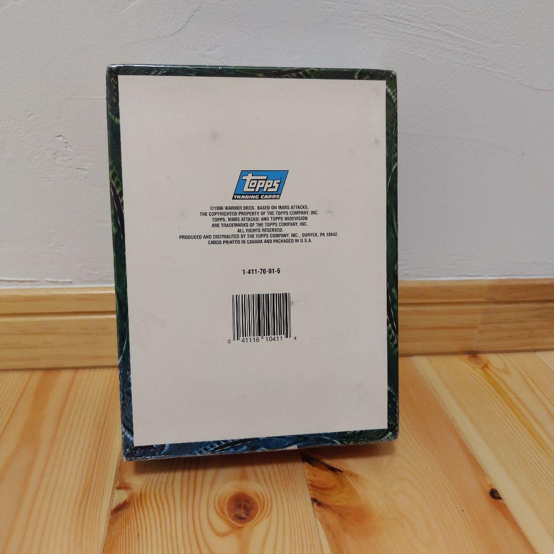 【未開封・シュリンク付き】映画マーズアタックカードゲーム　未開封BOX