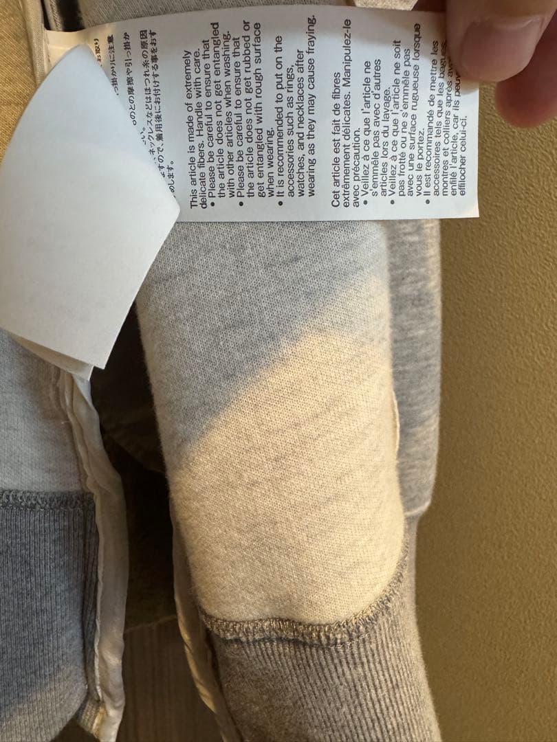 【ハス】sacai Sponge Sweat Hoodie パーカー 2