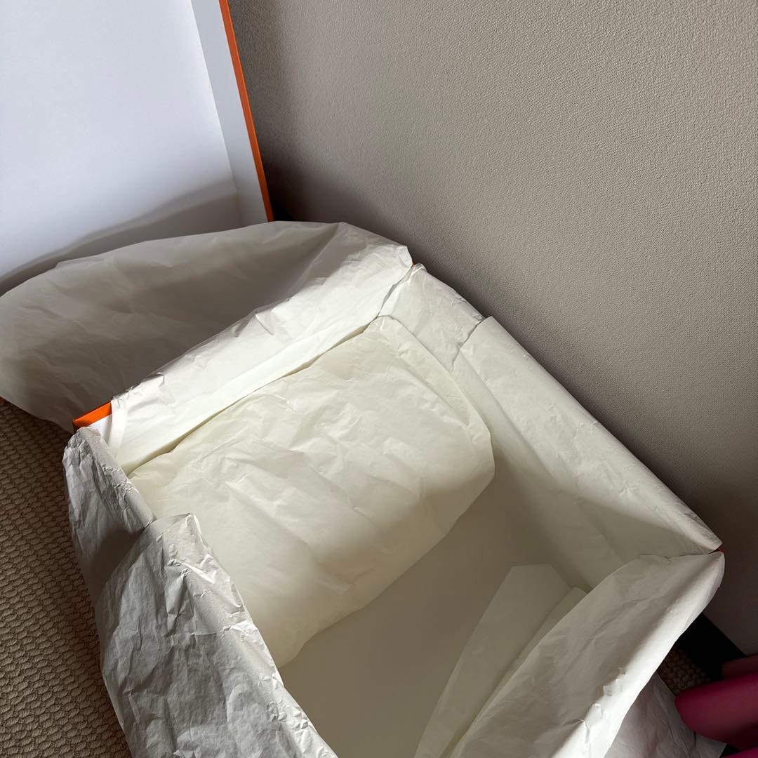 美品】【一角破れあり】HERMES エルメス バーキン30空箱 正方形 HERMES