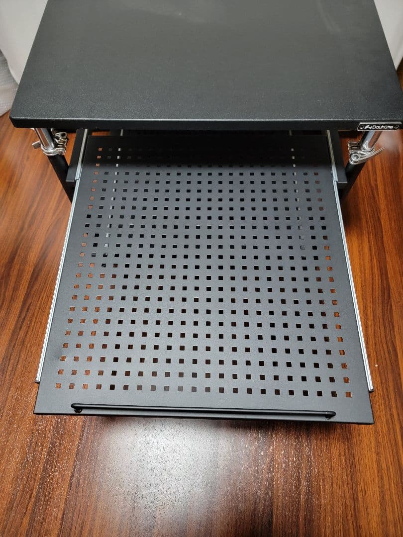 Bauhutte 昇降式プリンター台ラージ BHS-700P-BK