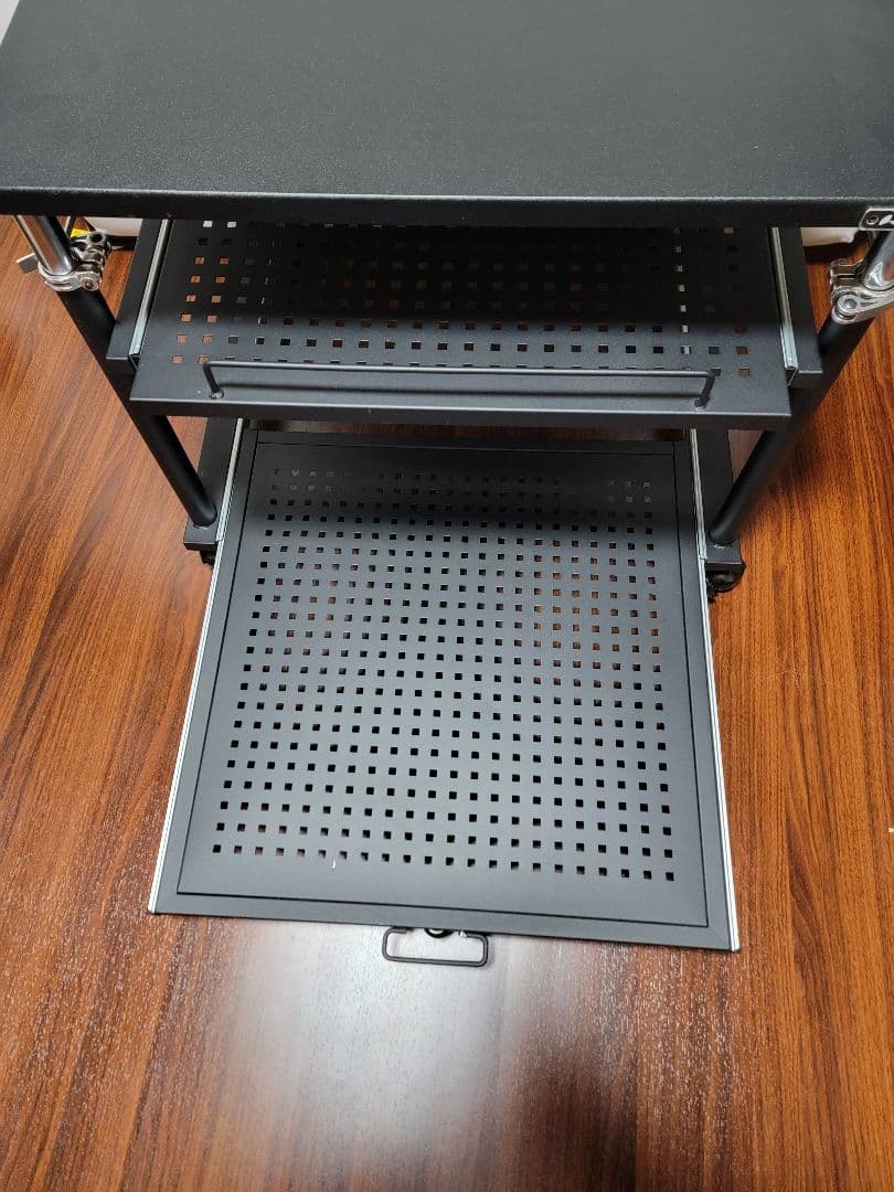 Bauhutte 昇降式プリンター台ラージ BHS-700P-BK