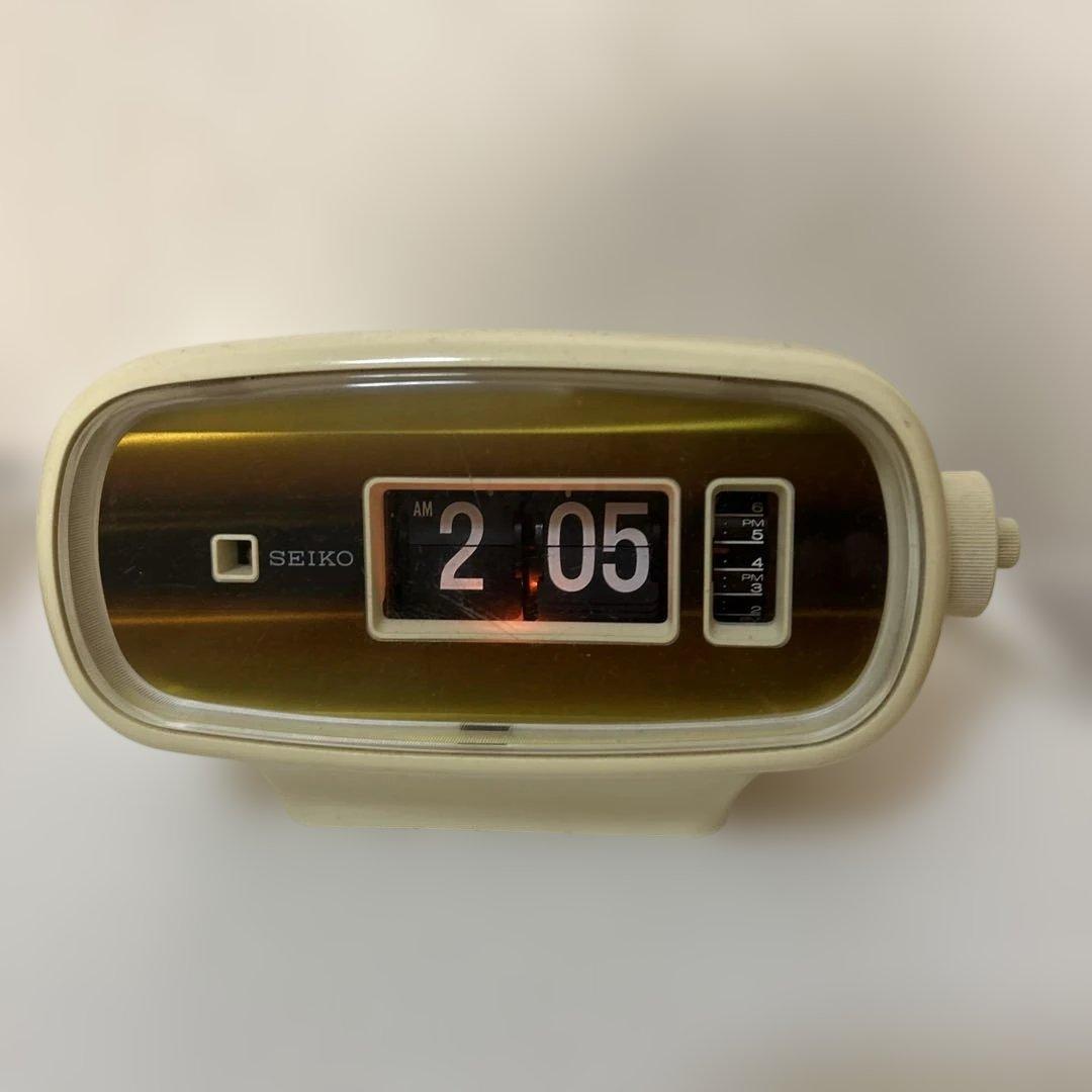 SEIKO セイコー パタパタ時計 DP619 稼働品 昭和レトロ - メルカリ