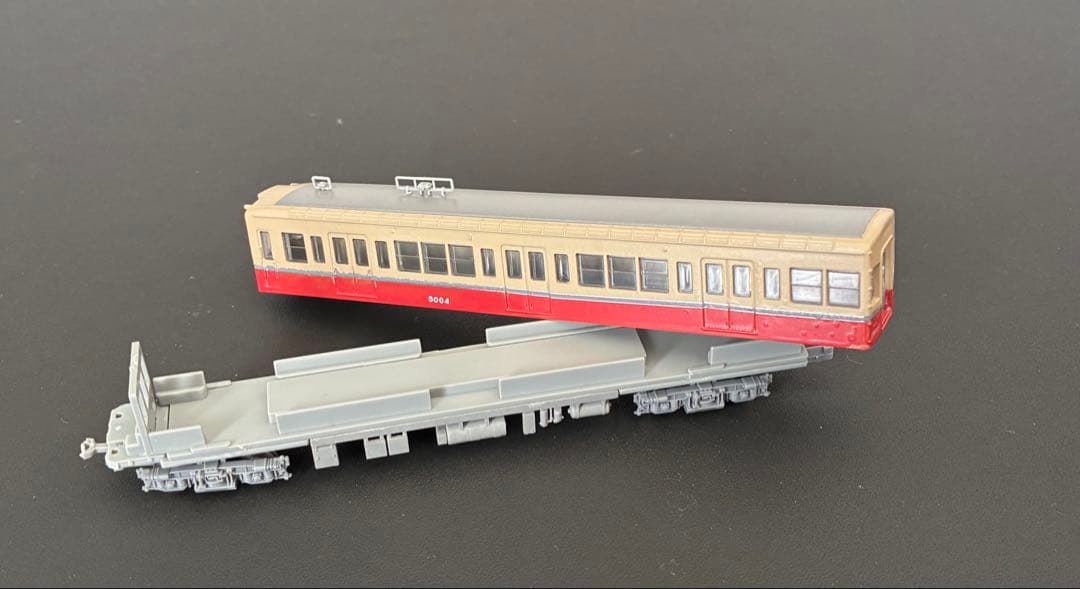 管理番号1706 都営5000形 Nゲージ 未塗装キット素人組立品4両
